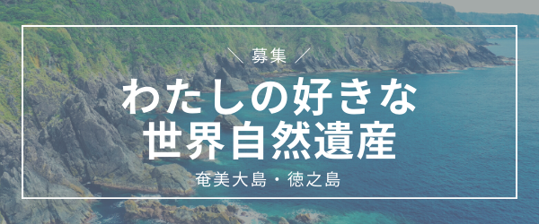 わたしの好きな世界自然遺産 奄美大島・徳之島