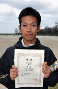 神宮外苑24時間チャレンジで６位入賞を果たした武田国拓