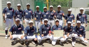 全国大会の切符を手にした奄美ＢＢＣの選手たち＝２５日、大分県別府市