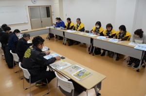 ３町が情報共有を図った西郷どん担当者会議＝３１日、龍郷町