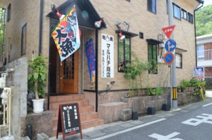 補助事業を使って出店した飲食店。対象エリア拡大で屋仁川のランチ営業店も増加＝１８日、奄美市名瀬柳町