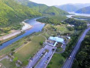 重点「道の駅」に指定された奄美市住用町の「奄美大島住用」＝２０１８年３月、奄美市住用町