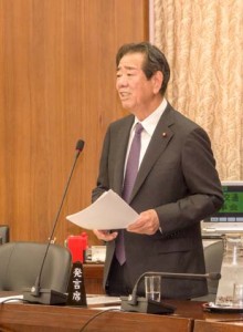 衆院国土交通委員会で質問する金子万寿夫衆院議員