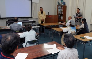 芭蕉布復活に向けた活動趣旨を確認した設立総会＝５月２９日、奄美市