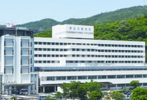 ＰＣＲ検査機器の導入を予定している県立大島病院＝奄美市名瀬