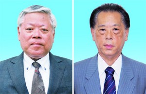 隅崎　悦男６６　無所属新、米澤　守光７１　無所属新